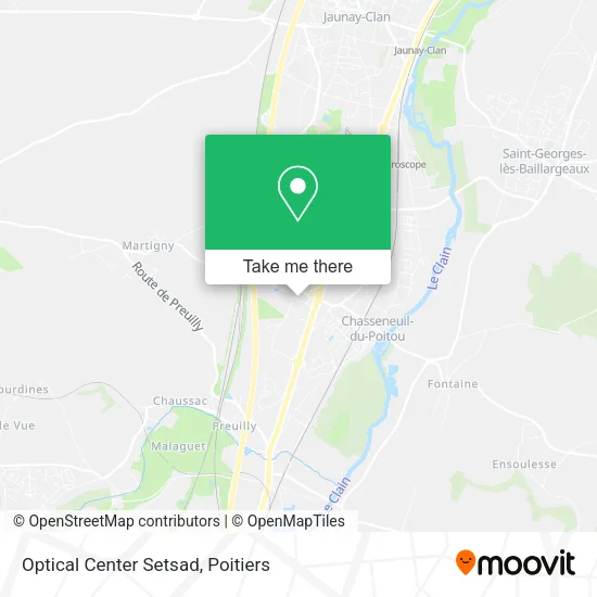 Optical Center Setsad map