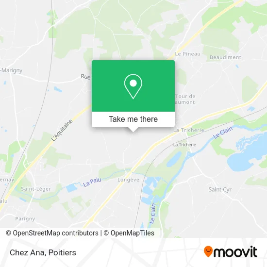 Chez Ana map