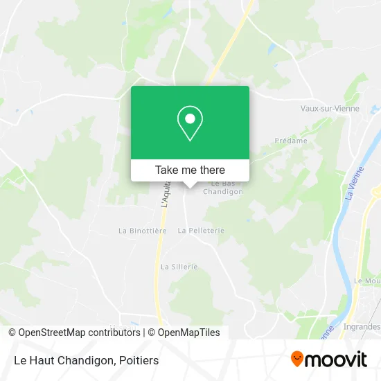 Le Haut Chandigon map