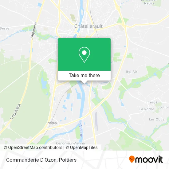 Commanderie D'Ozon map
