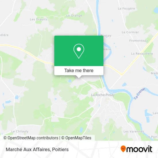 Marché Aux Affaires map