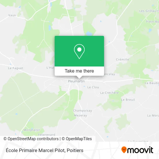 École Primaire Marcel Pilot map
