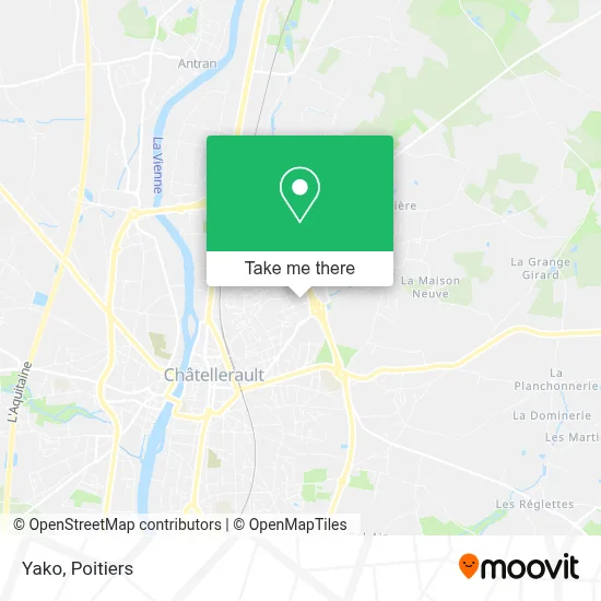 Yako map