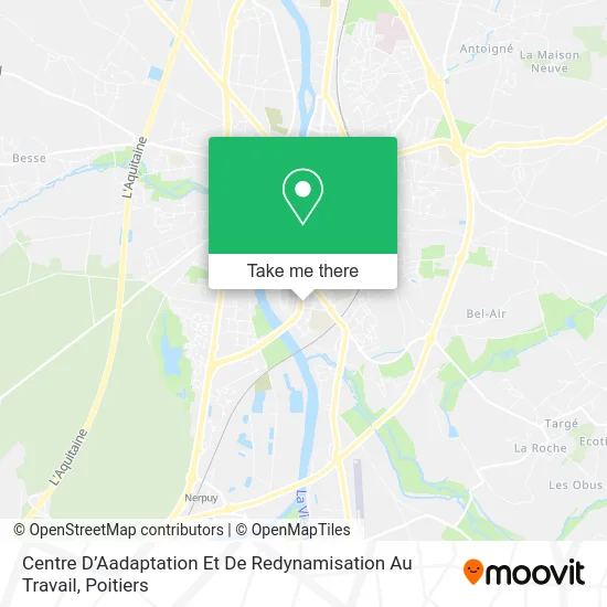 Centre D’Aadaptation Et De Redynamisation Au Travail map