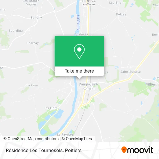 Résidence Les Tournesols map