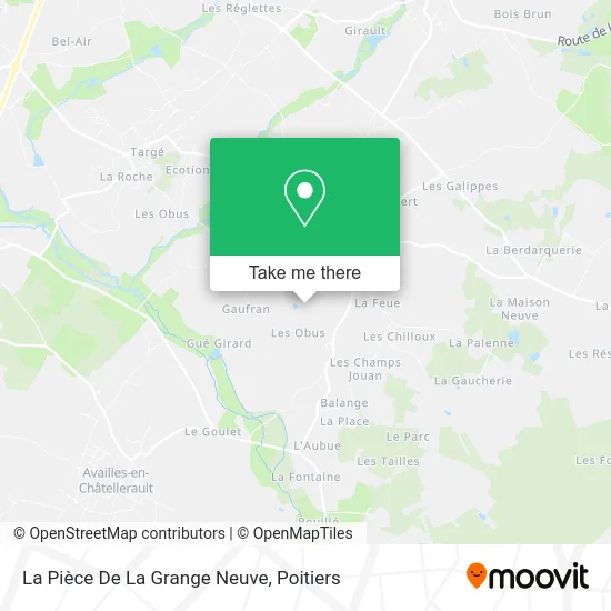 La Pièce De La Grange Neuve map