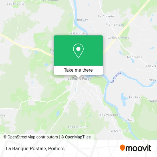 La Banque Postale map