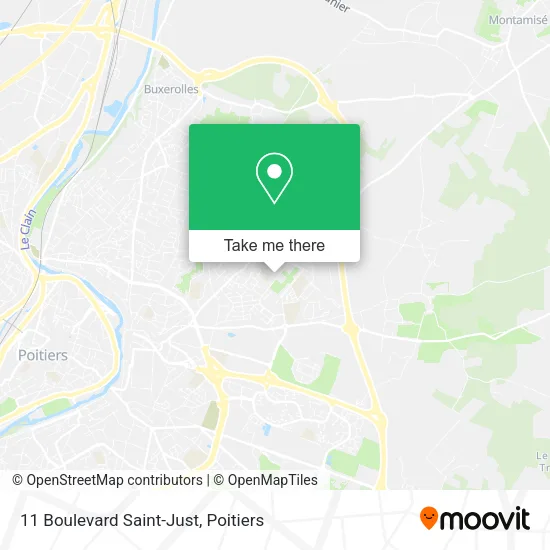 11 Boulevard Saint-Just map