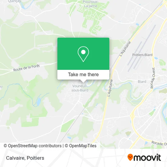 Calvaire map