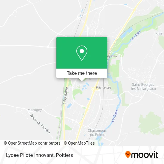 Lycee Pilote Innovant map