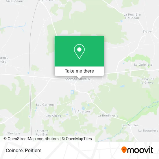 Coindre map