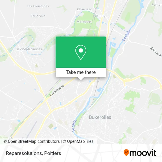 Reparesolutions map