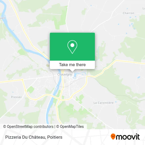 Pizzeria Du Château map