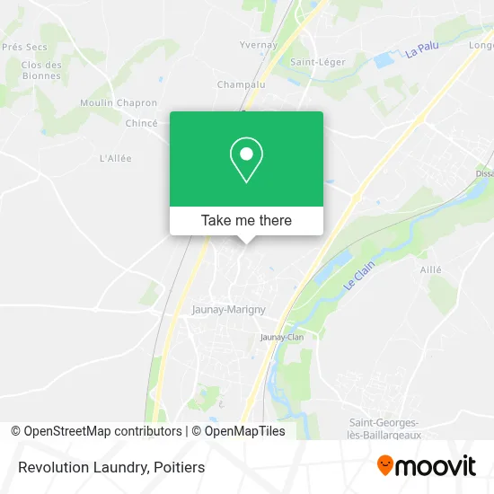 Revolution Laundry map