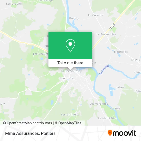 Mma Assurances map