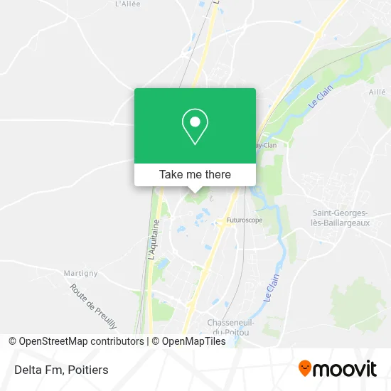 Delta Fm map