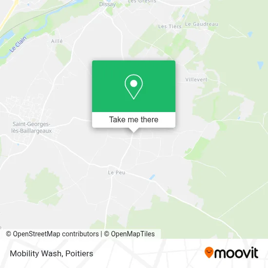 Mobility Wash map