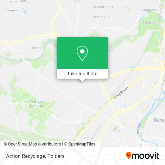 Action Recyclage map