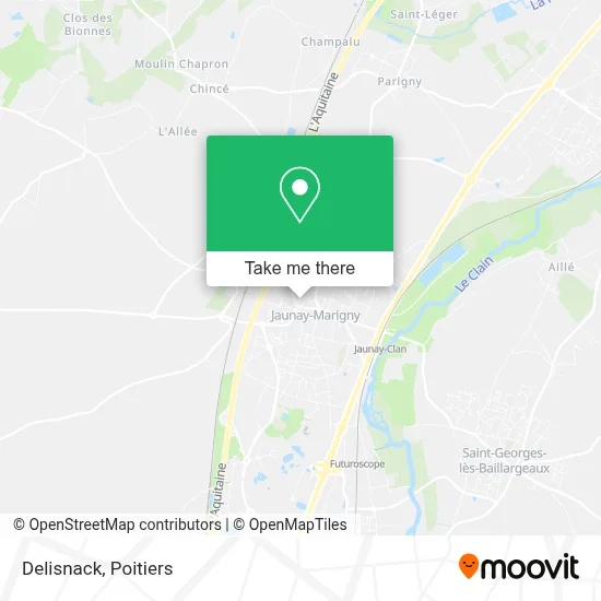 Delisnack map