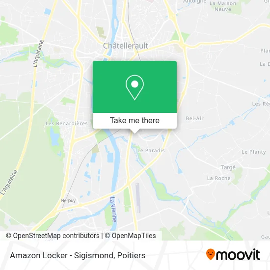 Amazon Locker - Sigismond map
