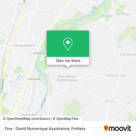 Dna - David Numerique Assistance map