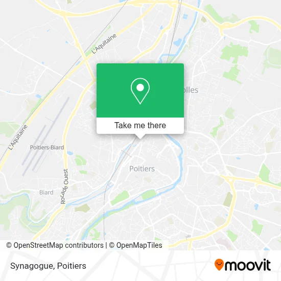 Synagogue map