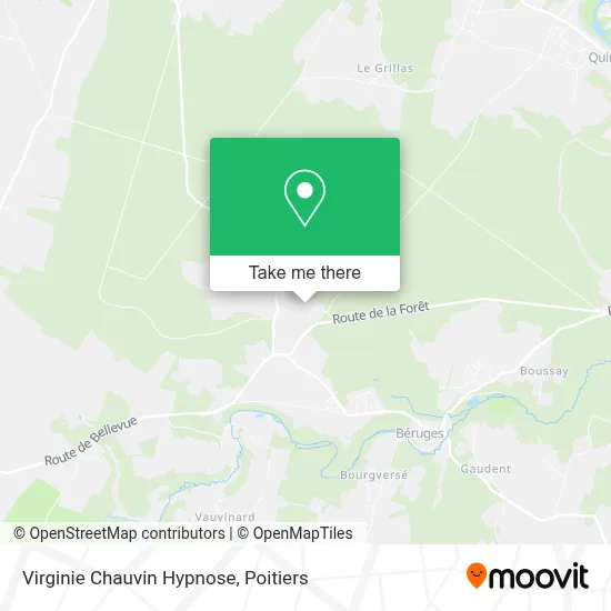 Virginie Chauvin Hypnose map