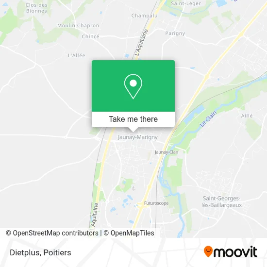 Dietplus map