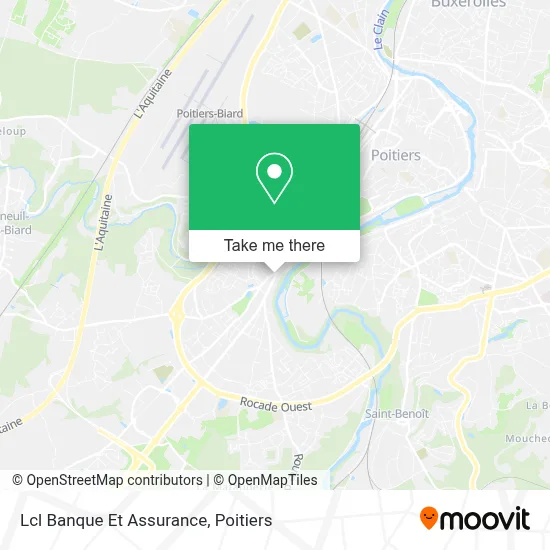 Lcl Banque Et Assurance map