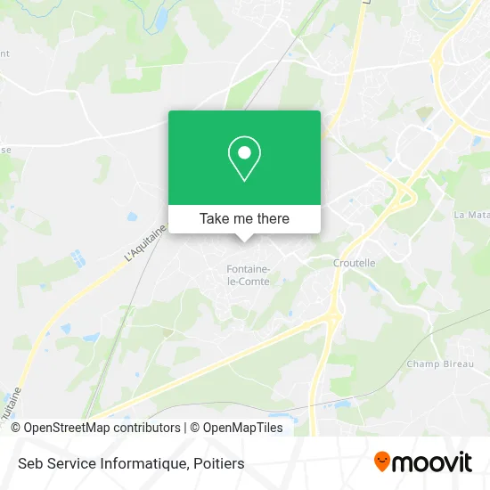 Seb Service Informatique map
