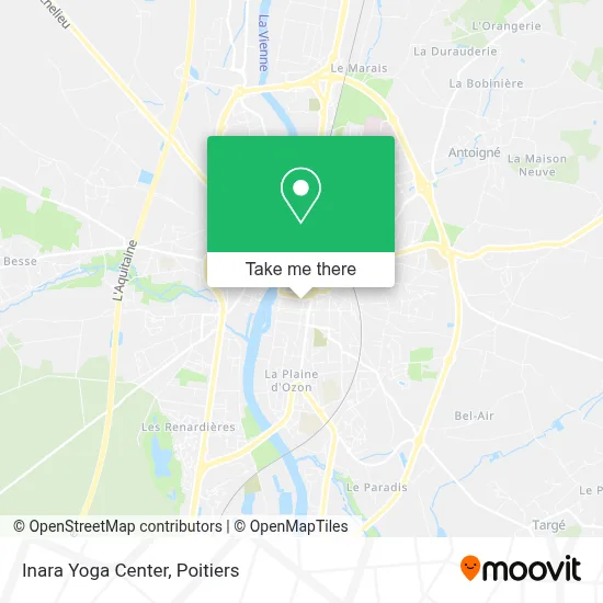 Inara Yoga Center map