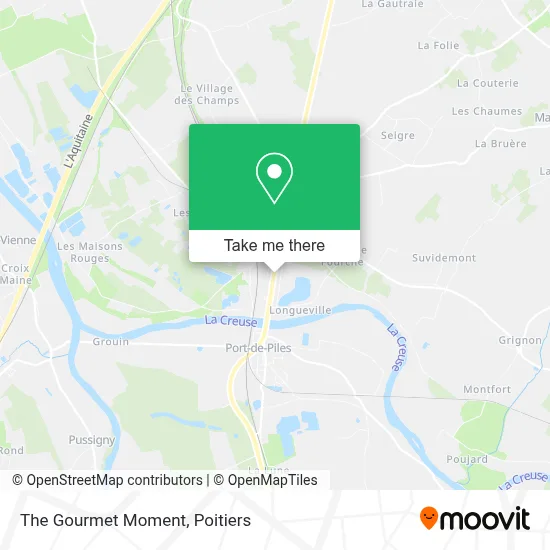 L'Instant Gourmand map