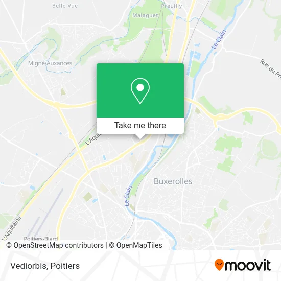 Vediorbis map
