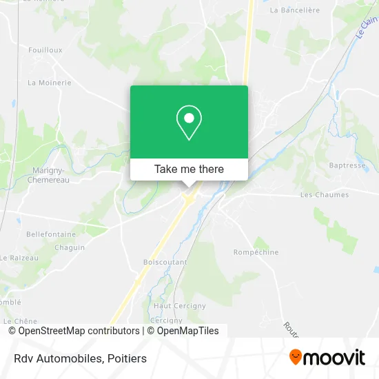 Rdv Automobiles map