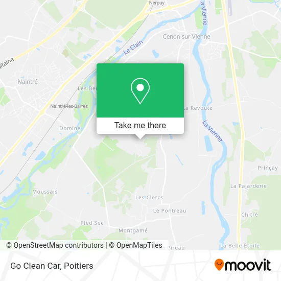 Go Clean Car map