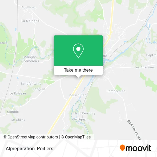 Alpreparation map
