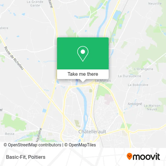 Basic-Fit map