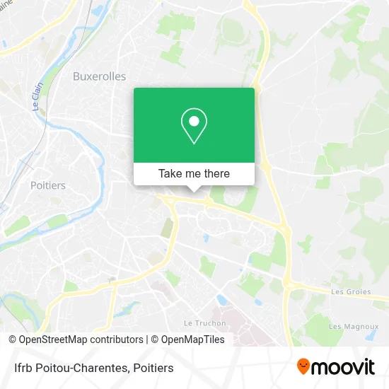 Ifrb Poitou-Charentes map