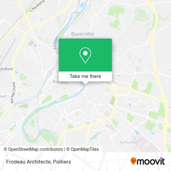 Frodeau Architecte map