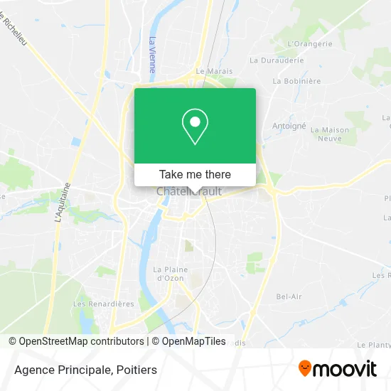 Agence Principale map