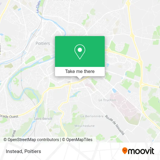 Instead map