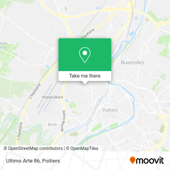 Ultimo Arte 86 map
