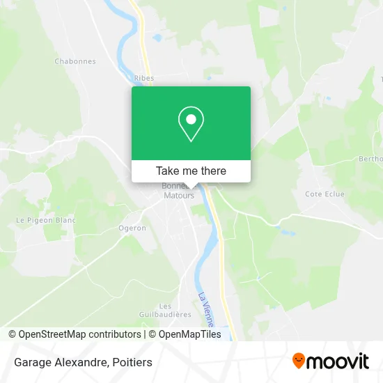 Garage Alexandre map