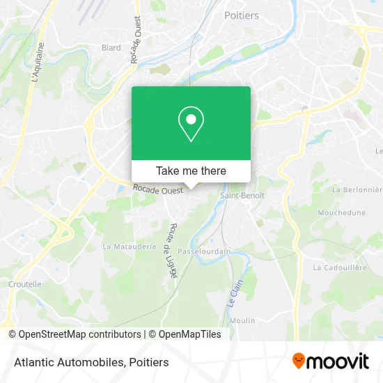 Atlantic Automobiles map