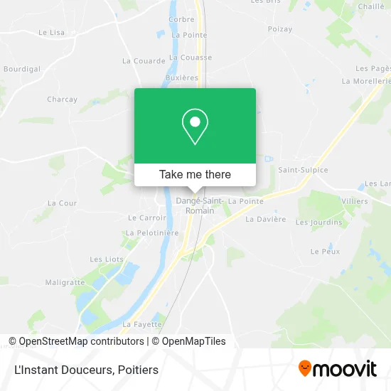 L'Instant Douceurs map