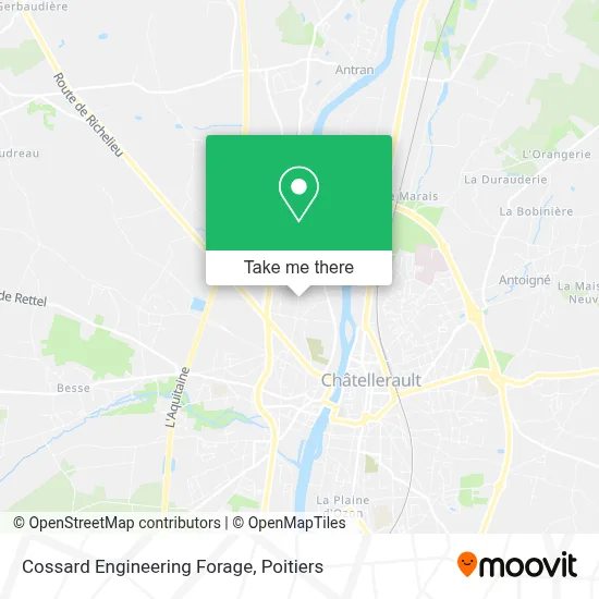 Cossard Engineering Forage map