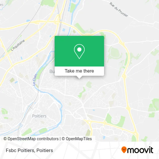 Fsbc Poitiers map
