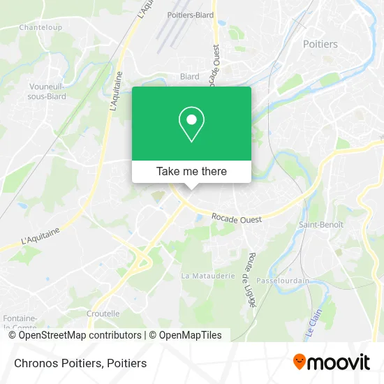 Chronos Poitiers map