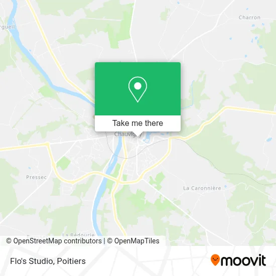 Flo's Studio map