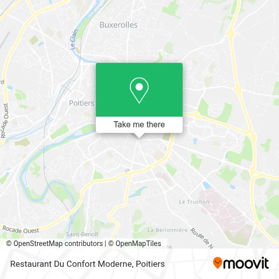 Restaurant Du Confort Moderne map